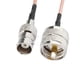 thumbnail image 3 of Conector JXRF BNC macho a conector hembra SO239 PL259 UHF Cable coaxial RG316, 3 of 5