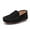 Black, variant on Boy Girl Loafer Slip-On Dress Shoes Kid Black 8 Toddler
