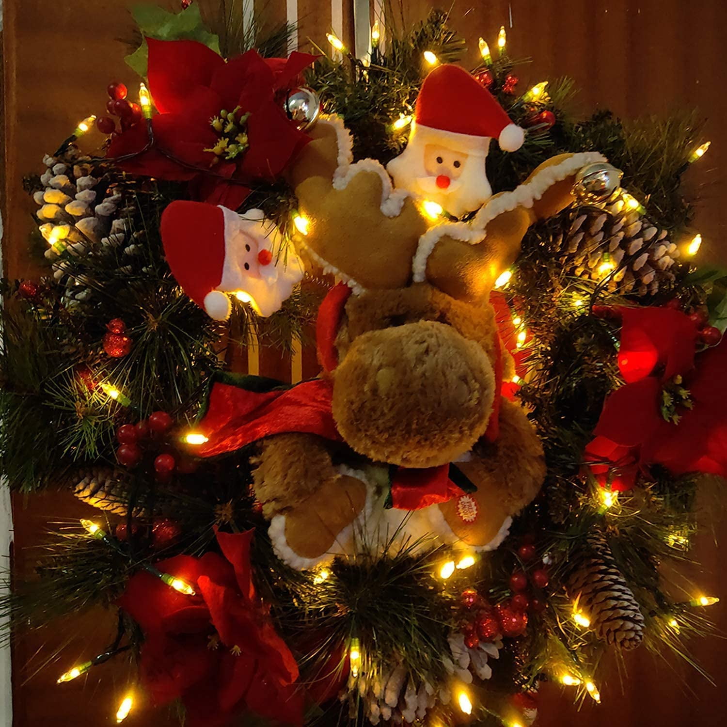 Christmas Christmas Tree Night-Light Electrical Plug-In Teddy Bear 164067