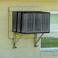 thumbnail image 4 of Mesh Air Conditioner Cover,22x15.7x16.5inch Ventilated Window Air Conditioner Mesh Cover for Outside AC Unit Protection,1 x Window air conditioner Cover,Black, 4 of 4