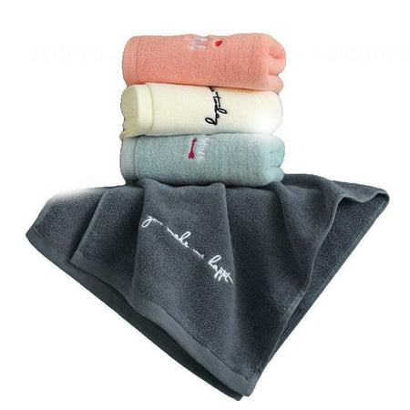 

SUANMAY Towel Face Towel And Bath Towel Soft And Comfortable Highly Absorbent Suitable For Children And Adults Various Color Styles Yellow 2PCS