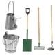 thumbnail image 3 of 1 Set of Doll House Miniature Gardening Tools Miniature House Decors Micro Landscape Ornaments, 3 of 4