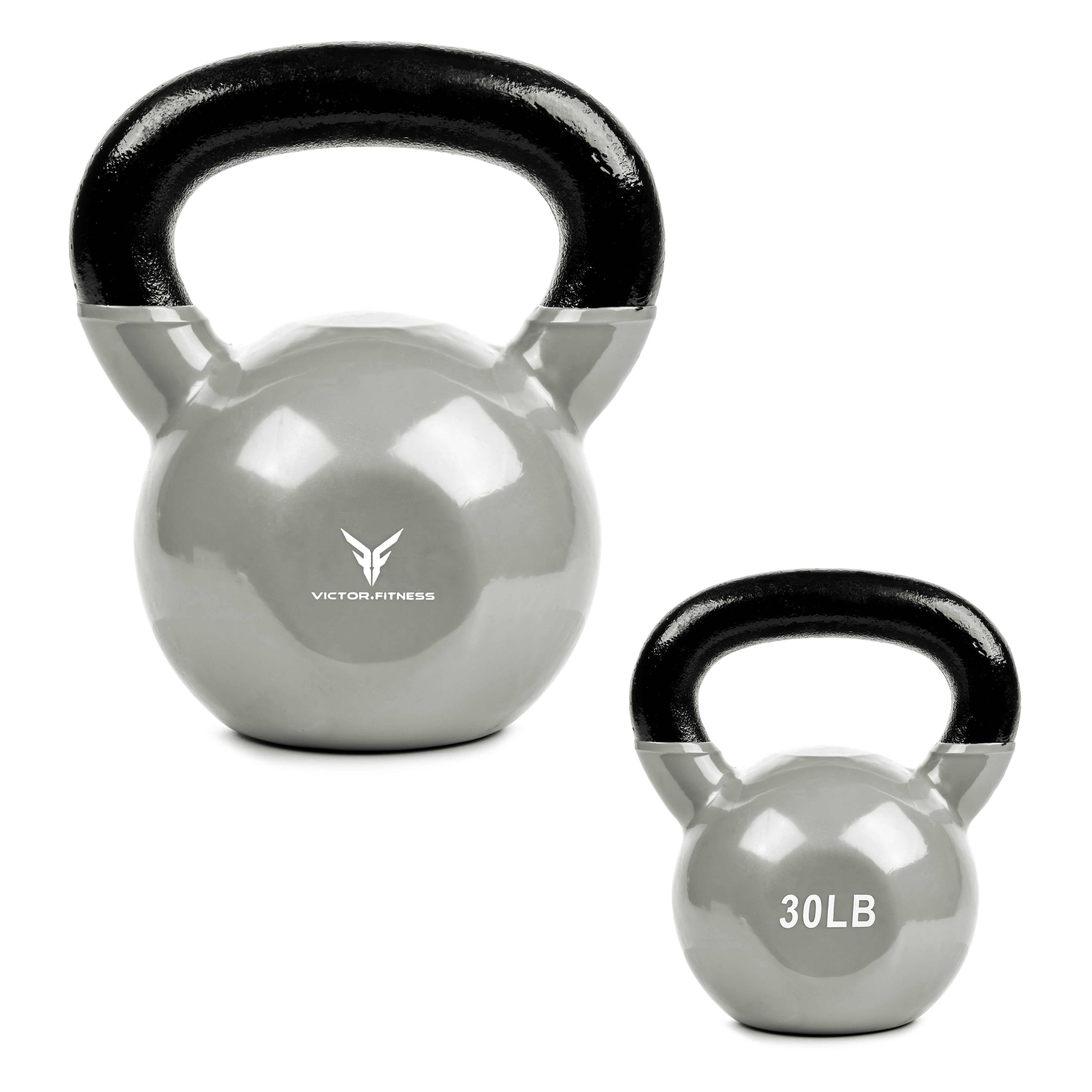 35 LBS New Free Shipping PRCTZ Solid Cast Iron Kettlebell 