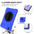 thumbnail image 7 of XYX Case for Samsung Galaxy Tab A 8.4 2020 SM-T307U with 360 Degree Rotating, Hand Strap, Shoulder Strap, Blue, 7 of 7