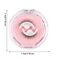 Non Self A Pair Of Natural Curling Little The Same False Eyelashes Hair