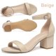 thumbnail image 5 of Sandalias Elegantes Con Punta Abierta Y Correa en El Tobillo Cómodas para Fiestas, 5 of 9
