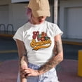 thumbnail image 2 of Retro Hallo Summer Typography, Tan T-Shirt, 2XL, 2 of 5