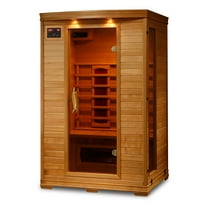 Coronado 2-Person Hemlock Infrared Sauna with 5 Ceramic Heaters, 75-in High