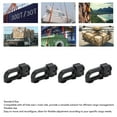 thumbnail image 3 of Double Stud Fitting, Ideal for Truck Bed, ATV & More, Easy Installation & Reconfiguration, Carbon Steel, Equipped for Vehicles & Trailers, Fits All L Track Rails, Quick Pickup RV, 3 of 7
