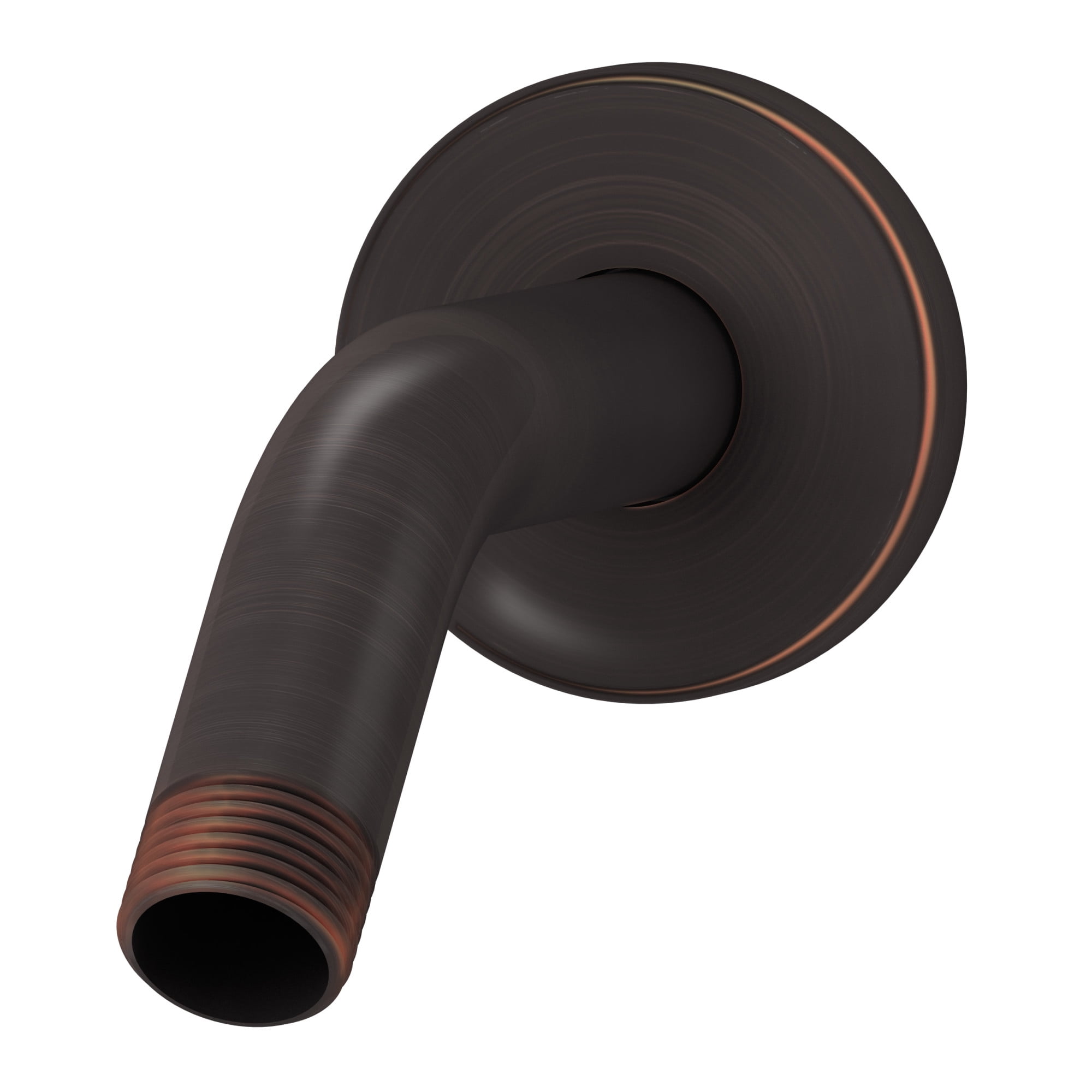 Dia Long Shower Arm with Flange in Seasoned Bronze