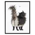 thumbnail image 1 of Parte bordado gato 3 hilos 11CT impreso punto de cruz algodón DIY costura Likrtyny decoración de arte, 1 of 9