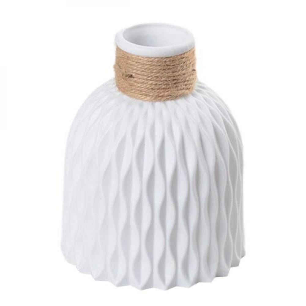 Clearance!Small Bud Composite Plastics Flower Vase,Geometric Vase