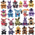 thumbnail image 4 of Juguetes de peluche Five Night At Freddy Fnaf 18 cm Yuxing Muñecos de peluche Bonnie Bear Foxy color 23, 4 of 4