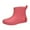 A, variant on EHQJNJ Rain Boots Women Ankle Wide Mid Barrel Rain Boots Student Plus Velvet Warm Waterproof Non Slip Wear Water Shoes Rubber Shoes Women's Rain Boots Womens Rainboots Boots Ankle
