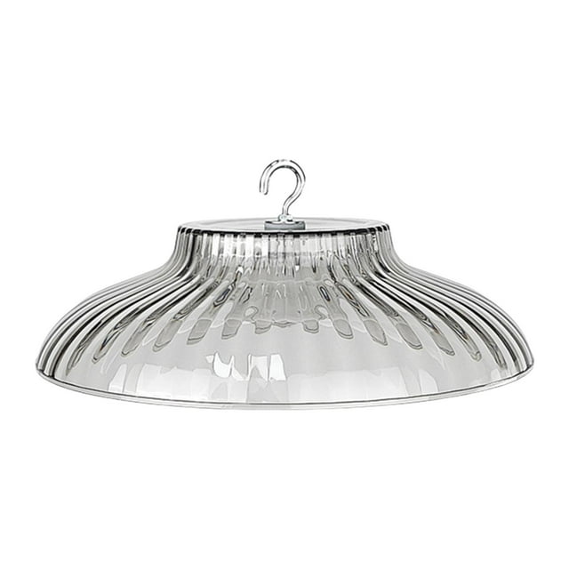 koolsoo Bird Feeder Cover Clear Rain Dome for House Yard Patio Transparent