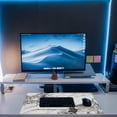 thumbnail image 5 of XL Mouse Pad,Black White Marble Large Gaming Mouse Pad,Abstract White Marble Desk Mat for Desktop,Extended Big Computer Keyboard Desk Pad with Non-Slip Base and Stitched Edges 31.5"x11.8", 5 of 5