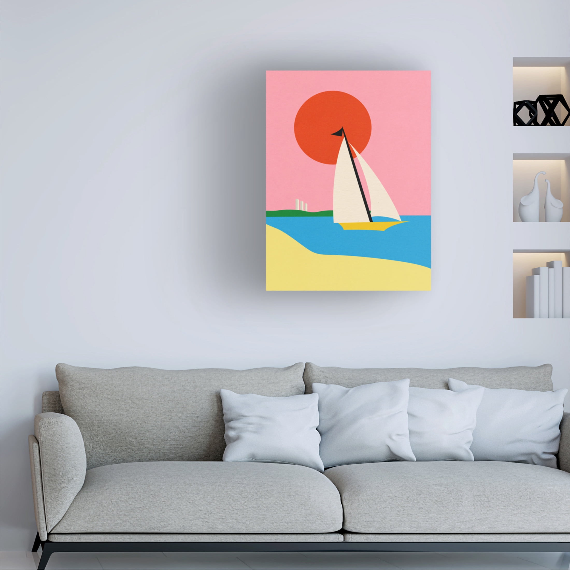 Trademark Fine Art Rosi Feist Baltic Sea Canvas Wall Art