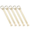 thumbnail image 4 of Miangastore 5 Sets Wooden Folding Fan Shaft Rivets Parts for Hand Fan Repair Fasteners, 4 of 5