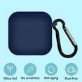 thumbnail image 1 of Funda De Silicona Para Audífonos Inalámbricos Para Xiaomi Redmi Buds 3 (Azul Medianoche), 1 of 5
