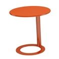 thumbnail image 4 of Tnarru Small End Table Sofa Bedside Coffee Table Multifunction with Base Modern for Dorm Sofa Couch Chair Patio Bathroom Home Office Orange, 4 of 8