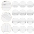thumbnail image 3 of 100pcs Business Card Holder Desk Place Card Stands Transparent Game Card Stands, 3 of 9