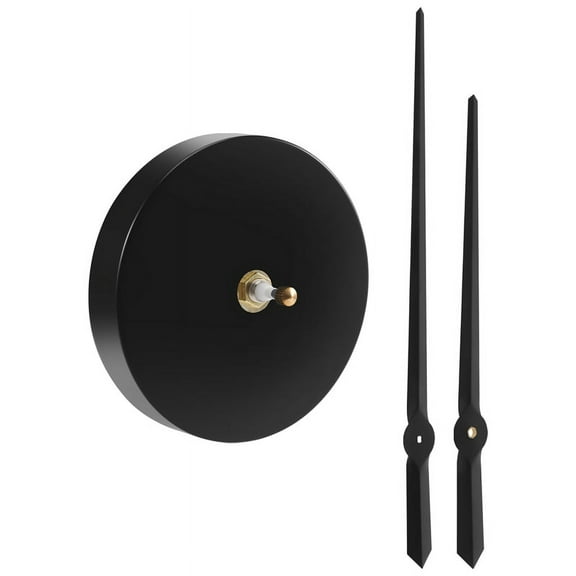3D Clock Hands,DIY Large Movement Mechanism Needles,Wall Accessories Part Replacement,Black