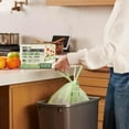 thumbnail image 6 of 13 Gallon Compost Bags With Handles - 30 Count Biodegradable Trash Bags,, 6 of 9