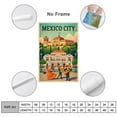 thumbnail image 2 of Chapultepec Castle Vintage Poster Classic Mexico City Travel Artwork Print Poster, 2 of 8