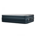 thumbnail image 2 of 18in Raised Queen Air Mattress with Built-in Pump 4-Min Quick Inflation/Deflation 650lbs Load-Bearing Flocked Surface for Home Camping Guests, 2 of 10