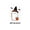 A001- Style A, variant on Cute Ghost Halloween Card Season Greeting Card with Witch Hat Broom Jack O Lantern Bucket Design for Trick Or Treat Fall Holiday Celebration 5 X 7 Inch Single Pack