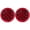 2x Red Kit, variant on All Star Truck Parts 4" Round 12 LED Stop/Reverse Lights, Reflective Ring, Surface Mount, 3-Wire, 12V 2x Red & 2x White