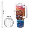 thumbnail image 4 of KLL Animals On Noah's Ark2 Print 40oz Stainless Steel Insulated Car Cup Coffee Mug with Spillproof Lid - Keep Your Drink Hot or Cold on the Go, 4 of 8