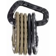 thumbnail image 2 of czcpp-PARACORD PLANET Tactical Carabiner Keychain 6 Pack - Durable Plastic Carabiners - Lightweight Spring Snap Gear - Utility Hooks for Backpacks, Buckles, Hanging Gear, and Outdoor Recreation, 2 of 4