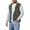 Army Green, variant on Vest For Men Men's Outdoor Casual Stand Collar Outwear Padded Vest Coats