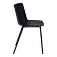 thumbnail image 3 of Moe's Home Collection Silla Outdoor Dining Chair Black-M2, 3 of 5