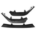 thumbnail image 4 of Autoleader For Toyota Corolla SE XSE Sports Model 2021 Carbon Fiber Look Front Bumper Lip Spoiler Trim 3PCS, 4 of 13