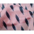 thumbnail image 4 of oneOone Silk Tabby Fabric Abstract Ikat Print Sewing Fabric BTY 42 Inch Wide, 4 of 4