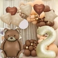 thumbnail image 3 of Set de globos inflables con forma de oso para decoración de cumpleaños PRELITER, 3 of 7