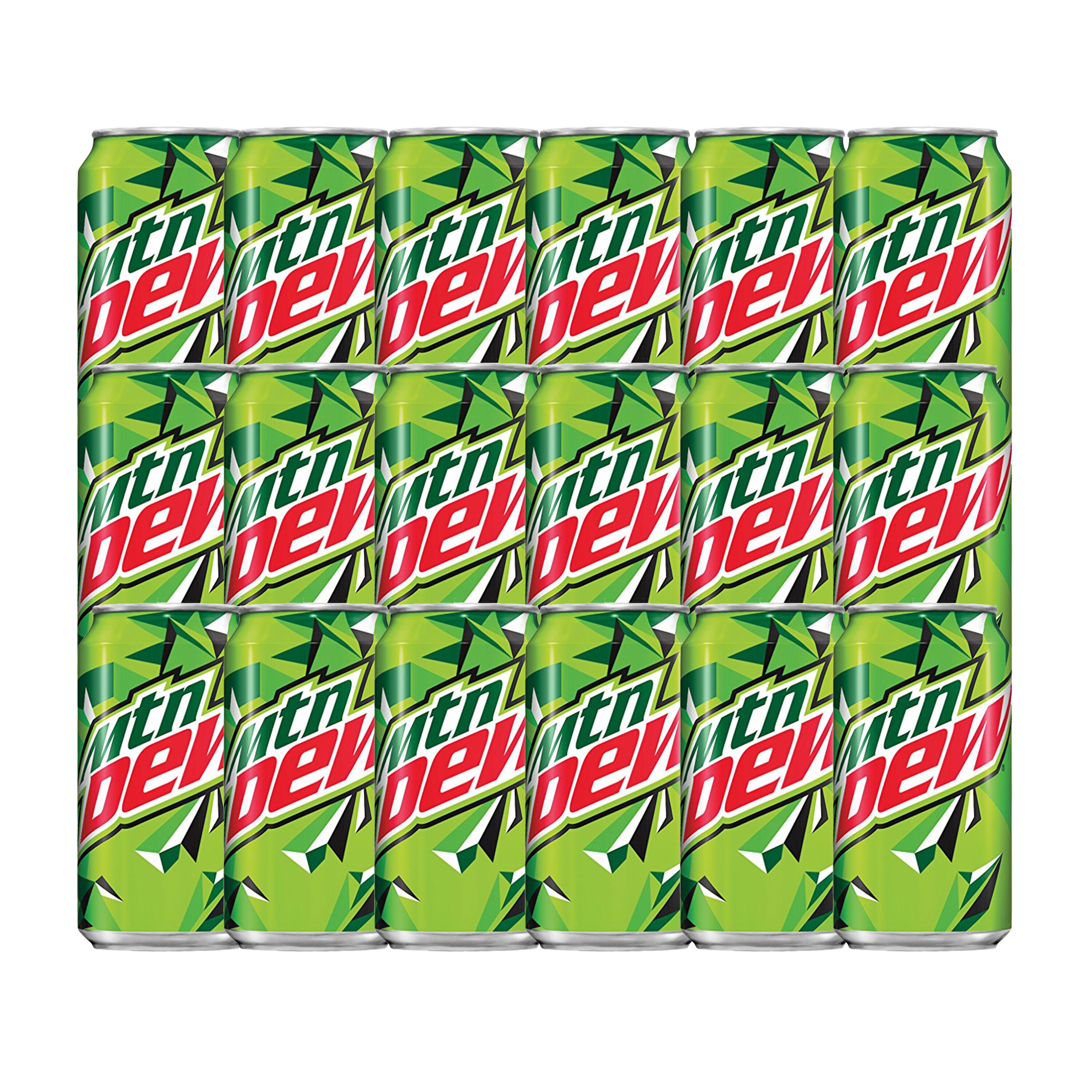 Mountain Dew Citrus Soda Pop, 12 fl oz, 18 Pack Cans - image 5 of 7