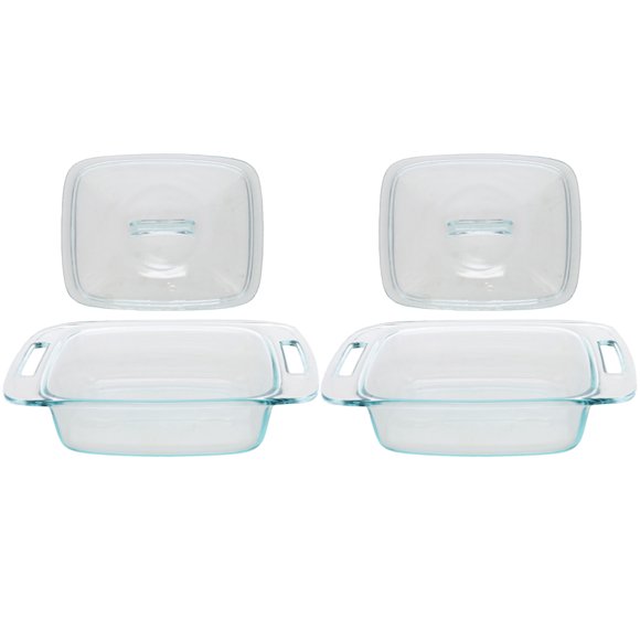Pyrex Quart Glass Casserole Dish Glass Lid