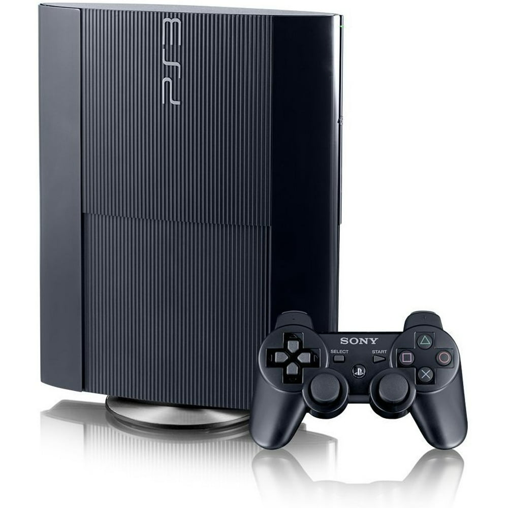 Refurbished Sony PlayStation 3 500GB Super Slim System - Walmart.com