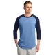 thumbnail image 1 of Camiseta Sport-Tek® Colorblock Raglan. T200 deporte-tek  T200, 1 of 1