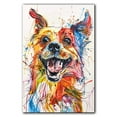 thumbnail image 3 of Bohemian Dog Canvas Wall Art Prints,Watercolor Dog Art Canvas Painting Poster,Pet Canvas Painting Puppy Artwork 8x12 inches, 3 of 6