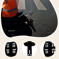 thumbnail image 4 of Portaequipajes trasero para motocicleta, soporte para modificación de maletero de vehículo, soporte de caja trasera de metal para bicicletas, 4 of 6