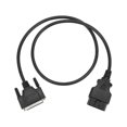 thumbnail image 1 of Diagnostic OBD2 Male to DB25 Male Cable Adapter 16Pin 102cm/40in Replacement for SBB V33 Key Programmer, 1 of 5