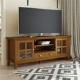 thumbnail image 2 of Pemberly Row Modern Solid Wood TV Media Stand for TVs up to 60" in Golden Brown, 2 of 8