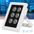 thumbnail image 1 of Iluminadores IR, accesorio de vigilancia de relleno infrarrojo de 12 V CC y 6 W, luz de relleno infrarroja de diseño elevado, 1 of 9