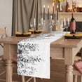 thumbnail image 2 of Table Runners 90 Inches Long Dress Scarves, Grey Eucalyptus Farmhouse Coffee/Dining/Kitchen Table Runner for Living Room, Weeping Botanical Leaf Watercolor 13x90 Inch, 2 of 9