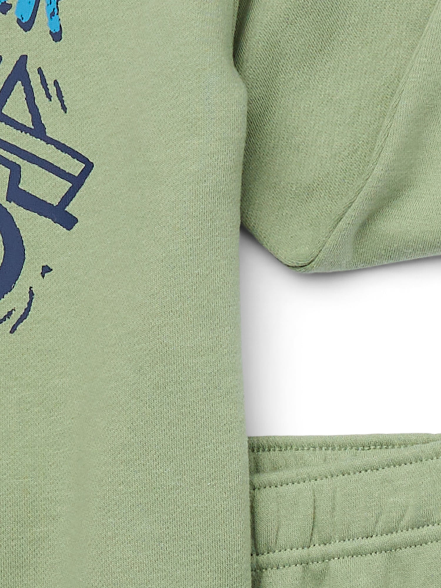 Garanimals Toddler Boy Sweatshirt and Jogger Fleece Outfit Set, 4-Piece, Sizes 2T-5T
