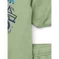 thumbnail image 4 of Garanimals Toddler Boy Sweatshirt and Jogger Fleece Outfit Set, 4-Piece, Sizes 2T-5T, 4 of 4